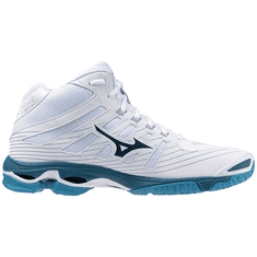 Mizuno Wave Voltage MID Moški odbojkarski copati, belo/modri, vel 41