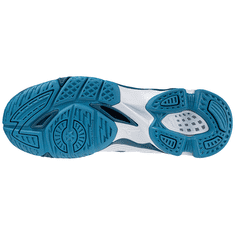 Mizuno Wave Voltage MID Moški odbojkarski copati, belo/modri, vel 41