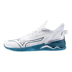 Mizuno Wave Mirage 5 Moški rokometni/dvoranski copati, belo/modri, vel 41