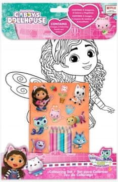 Kids Euroswan Otroški komplet za barvanje Euroswan - Gabbys Dollhouse