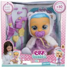 IMC Toys Cry Babies - Dressy - Gets Sick & Feels Better - lutka Krystal