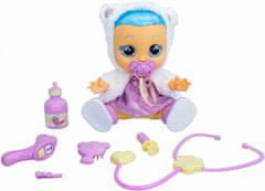 IMC Toys Cry Babies - Dressy - Gets Sick & Feels Better - lutka Krystal
