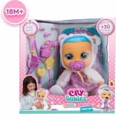IMC Toys Cry Babies - Dressy - Gets Sick & Feels Better - lutka Krystal