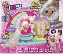 IMC Toys VIP Pets Fabio & Fabia - Igralni komplet za frizerski salon