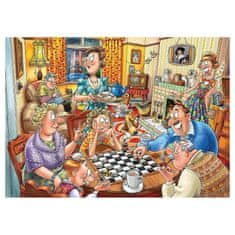 Jumbo Wasgij Puzzle - Games Night!, 1000 kosov