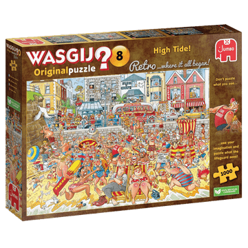 Jumbo Puzzle Wasgij - Hight Tide!, 1000 kosov
