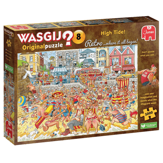 Jumbo Puzzle Wasgij - Hight Tide!, 1000 kosov