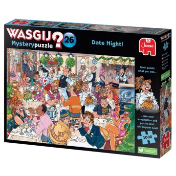 Jumbo Puzzle Wasgij - Date Night!, 1000 kosov