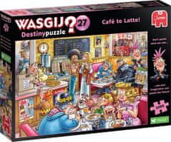 Jumbo Puzzle Wasgij - Café to Latte!, 1000 kosov