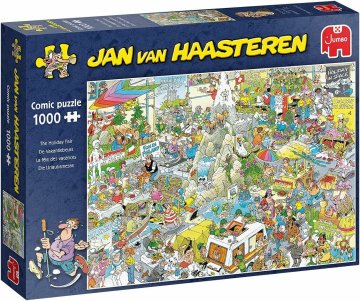Jumbo Jan van Haasteren - Puzzle The Holiday Fair, 1000 kosov