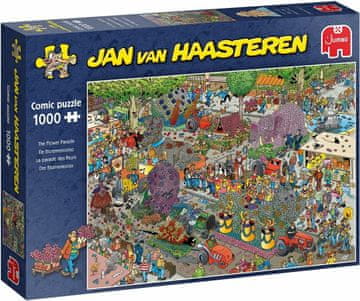 Jumbo Jan van Haasteren - Puzzle Flower Parade 1000 kosov