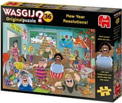 Jumbo Wasgij Puzzle - novoletne zaobljube! 1000 kosov