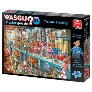 Jumbo Puzzle Wasgij - Trouble Brewing 1000 kosov