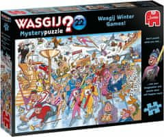 Jumbo Puzzle Wasgij - Zimska igra 1000 kosov