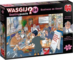 Jumbo Puzzle Wasgij - Business as Usual 1000 kosov