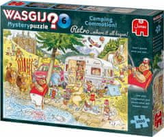 Jumbo Puzzle Wasgij - Mystery Camping 1000 kosov