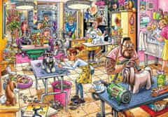 Jumbo Puzzle Wasgij - Pooch Parlor 1000 kosov