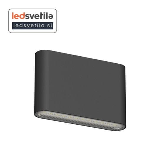 Luxar DION LED stenska svetilka 6W IP65 3000K