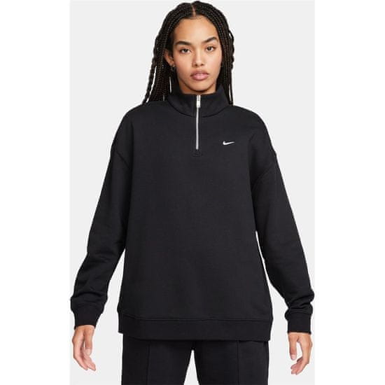 Nike Športni pulover črna Nsw Flc Qz Gls