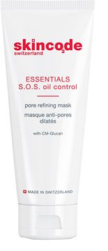 Glinena maska za obraz Essentials SOS Oil Control (Pore Refining Mask) 75 ml
