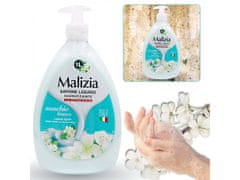 Malizia Malizia Osvežujoče tekoče milo s črpalko - Beli Mošus 300 ml