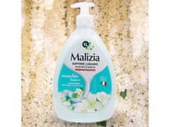 Malizia Malizia Osvežujoče tekoče milo s črpalko - Beli Mošus 300 ml