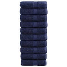 Vidaxl Premium brisače SOLUND 10 kosov modra 30x30 cm 600 g/m2