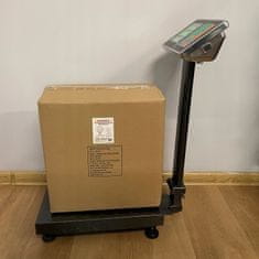 Malatec Skladiščna digitalna aku. elektronska tehtnica do 150kg LCD osvetljena črna
