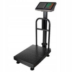 Malatec Skladiščna digitalna aku. elektronska tehtnica do 150kg LCD osvetljena črna