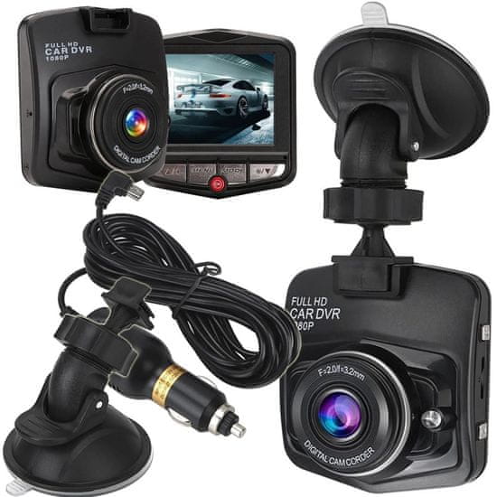 Verkgroup Armaturna 12Mpx full HD 1080P avto kamera snemalna z LCD zaslonom