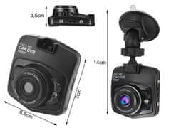 Verkgroup Armaturna 12Mpx full HD 1080P avto kamera snemalna z LCD zaslonom