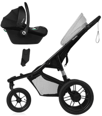 Lionelo športni otroški voziček AZURA 2024, siv