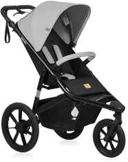 Lionelo športni otroški voziček AZURA 2024, siv