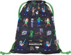 BAAGL 3 SET Airy Minecraft: nahrbtnik, peresnica, torba