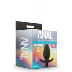 Erotic Collection Anal Adventure Platinum 10cm Blush analni čep z vibracijo