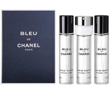 Chanel Bleu De Chanel - EDT polnilo (3 x 20 ml)
