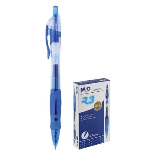 M&G Gel pisalo modro/AGP02372 – R3, 0.5 mm 12 kos