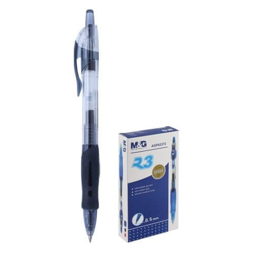 M&G Gel pisalo črno/AGP02372 – R3, 0.5 mm 12 kos