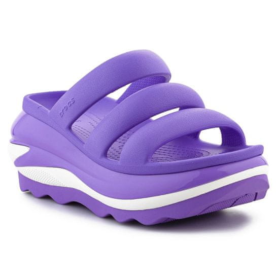 Crocs Japanke modra Mega Crush Triple Strap