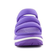 Crocs Japanke modra 37 EU Mega Crush Triple Strap