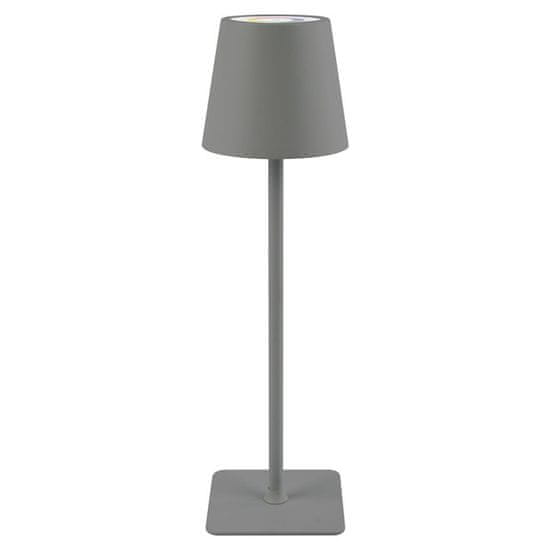 Classbach TL 4025 LED namizna svetilka za polnjenje sive barve