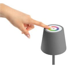 Classbach TL 4025 LED namizna svetilka za polnjenje sive barve