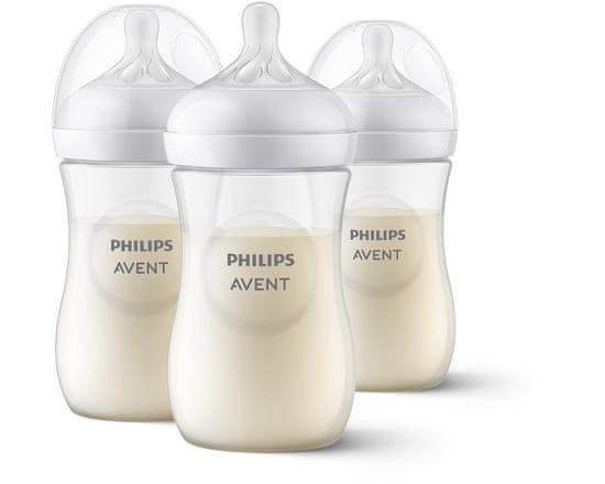 Philips Avent Natural Response steklenička 260 ml, 1m+, 3 kosi