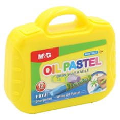 M&G Voščenke na oljni osnovi 12 različnih barv