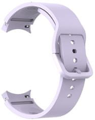 4wrist Silikonski pašček za Samsung Galaxy Watch 6/5/4 - Lavender