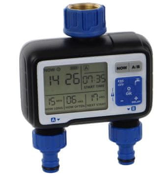 AquaControl Full Vision V2 dvojni digitalni namakalni krmilnik