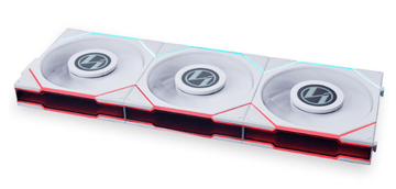 Lian Li UNI FAN TL LCD 120 ventilator za ohišje, 120 mm, bel, 3/1