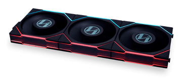 Lian Li UNI FAN TL LCD 120 ventilator za ohišje, 120 mm, črn, 3/1