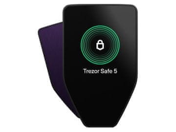 Trezor Safe 5 denarnica za Bitcoin in druge kriptovalute, vijolična (SLATS5VOB1100)