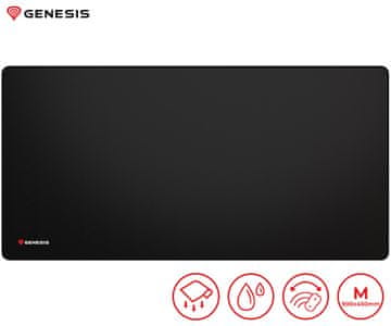 Genesis Carbon 500 Maxi Logo gaming podloga, vodoodporna, 900 x 450 mm